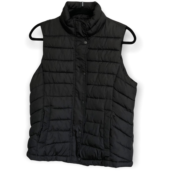 GAP Jackets & Blazers - Gap Puffer snap ski vest black